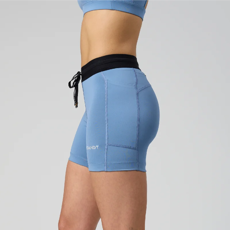 Stamina™ 5"" Women's Compression Shorts - Skyline