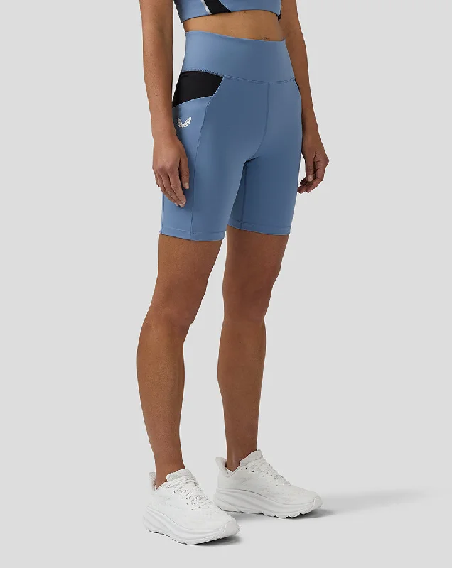 Women’s Apex Training Cycle Shorts – Light Blue