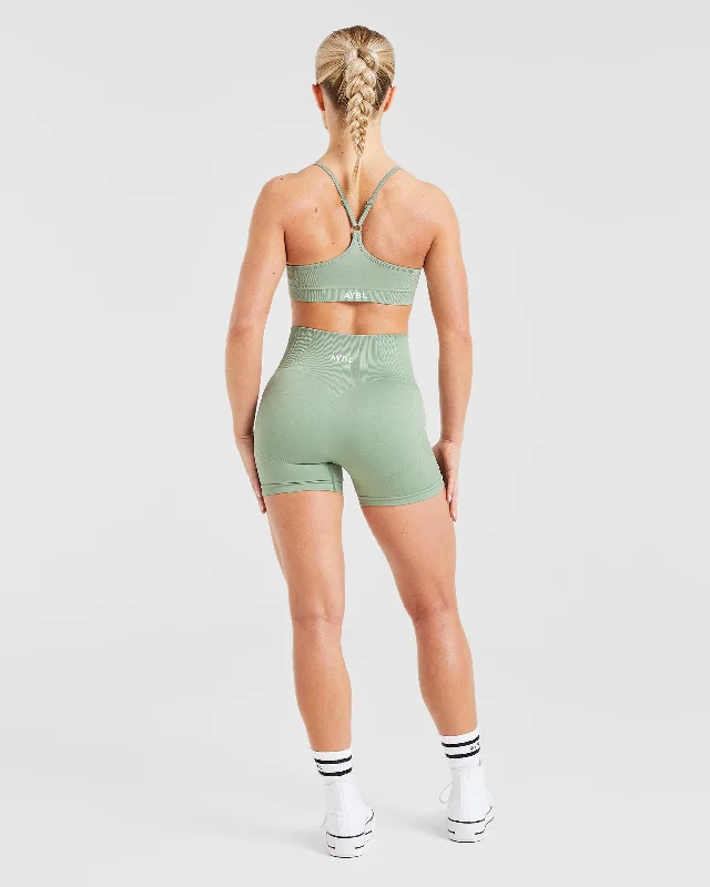 Balance V3 Seamless Shorts - Grove Green