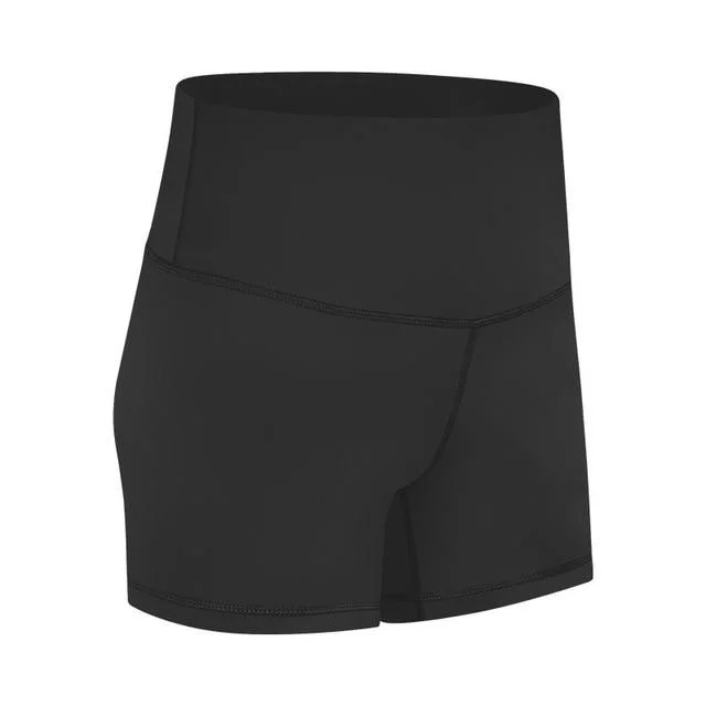 Black yoga shorts