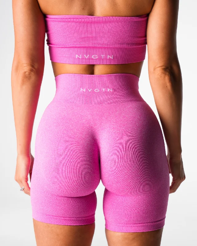 Bubble Gum Pink Lift Seamless Shorts