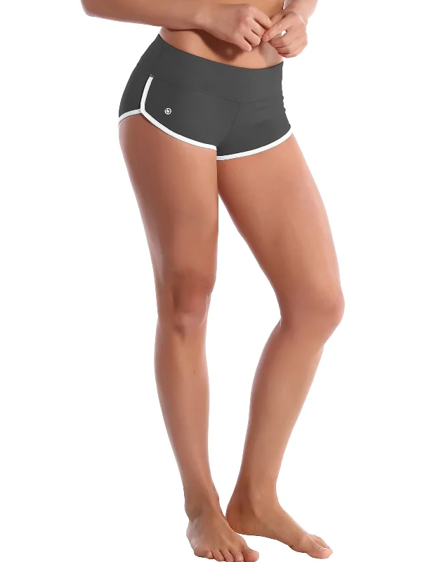 Sexy Booty Yoga Shorts shadowcharcoal