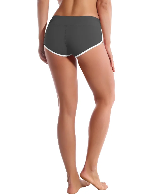 Sexy Booty Yoga Shorts shadowcharcoal