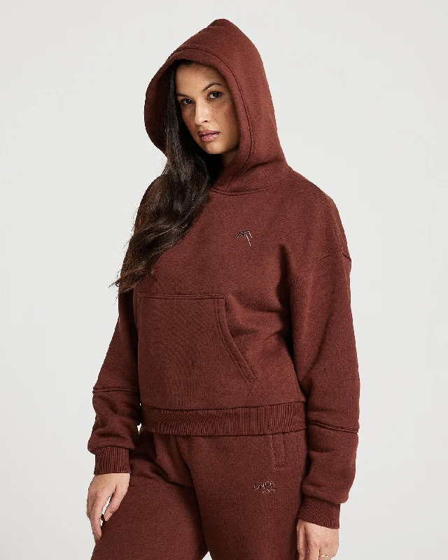 Classic Lounge Hoodie | Deep Cocoa