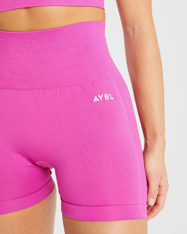 Empower Seamless Shorts - Magenta