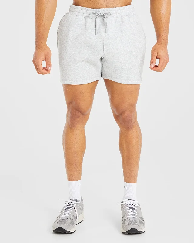 Essential 5"" Shorts - Grey Marl