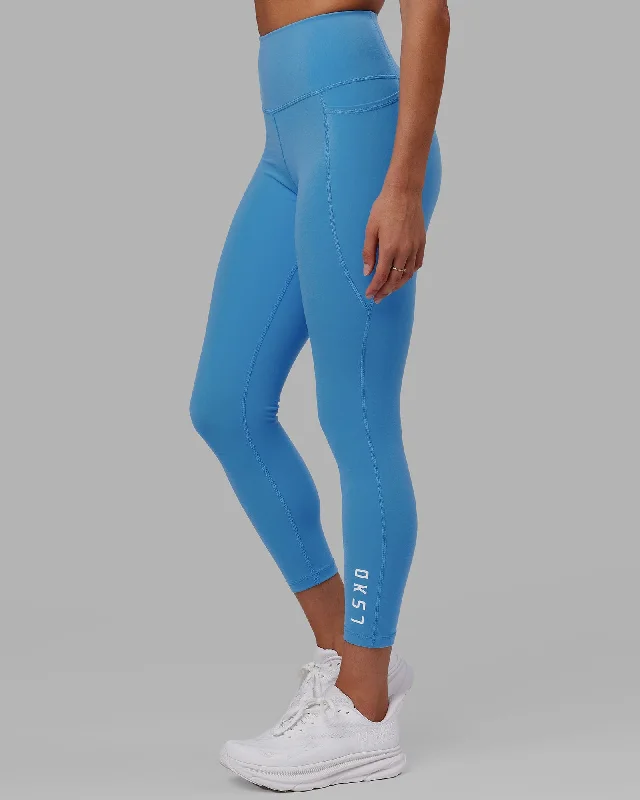 Flux 7/8 Length Tights - Azure Blue