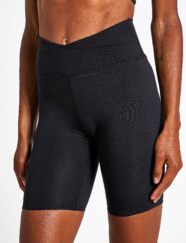 Go Balance High Waisted Yoga Shorts - Black