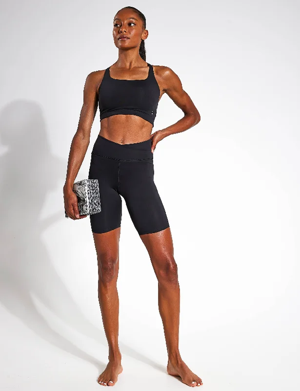 Go Balance High Waisted Yoga Shorts - Black