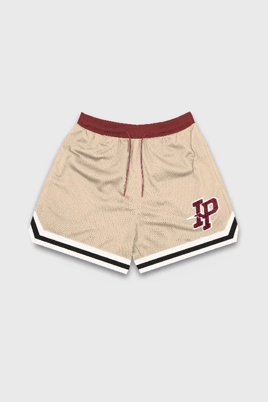 MEN'S LEAGUE MESH SHORTS - BEIGE