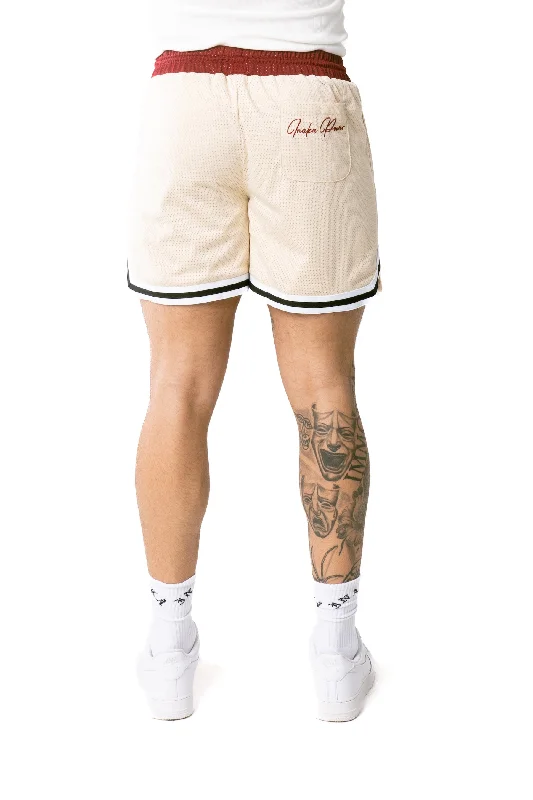 MEN'S LEAGUE MESH SHORTS - BEIGE