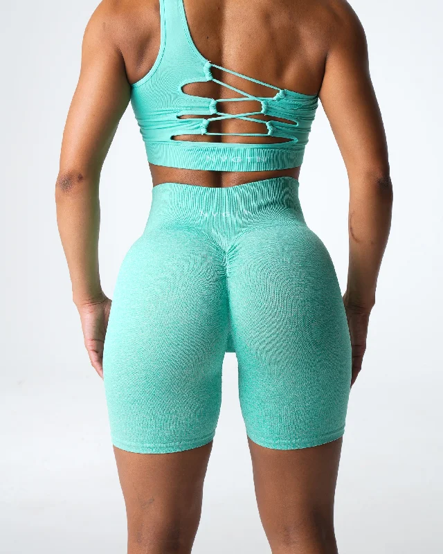 Mint Scrunch Seamless Shorts