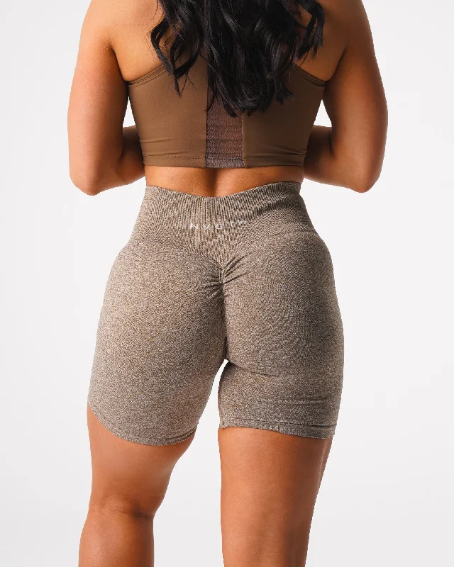 Mocha Scrunch Seamless Shorts