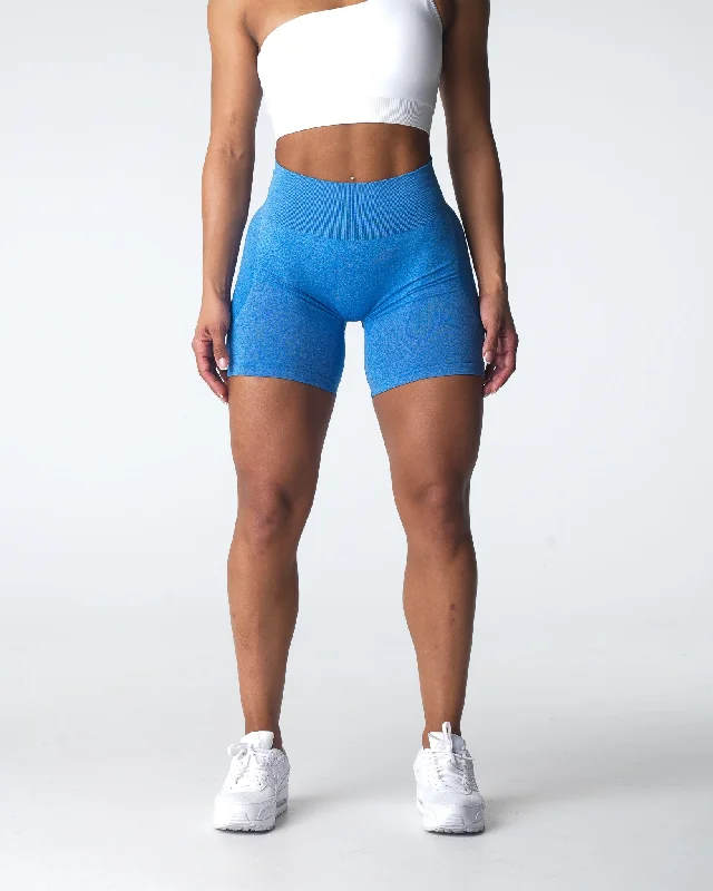 Ocean Blue Contour Seamless Shorts