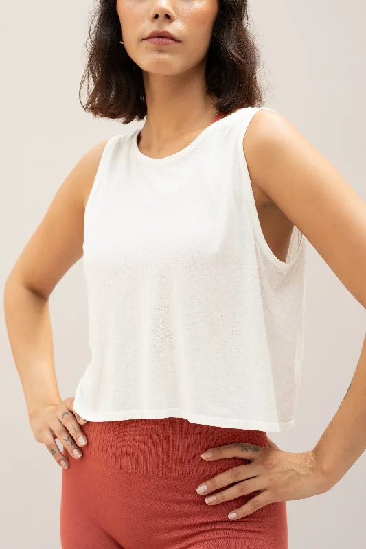 SHORT AND SWEET BAMBOO TOP