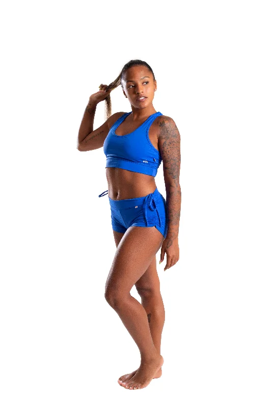 Side String Shorts, Royal Blue, Cool Form Light