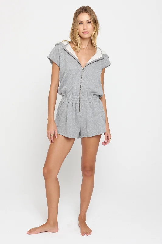 Peyton Hoodie Romper