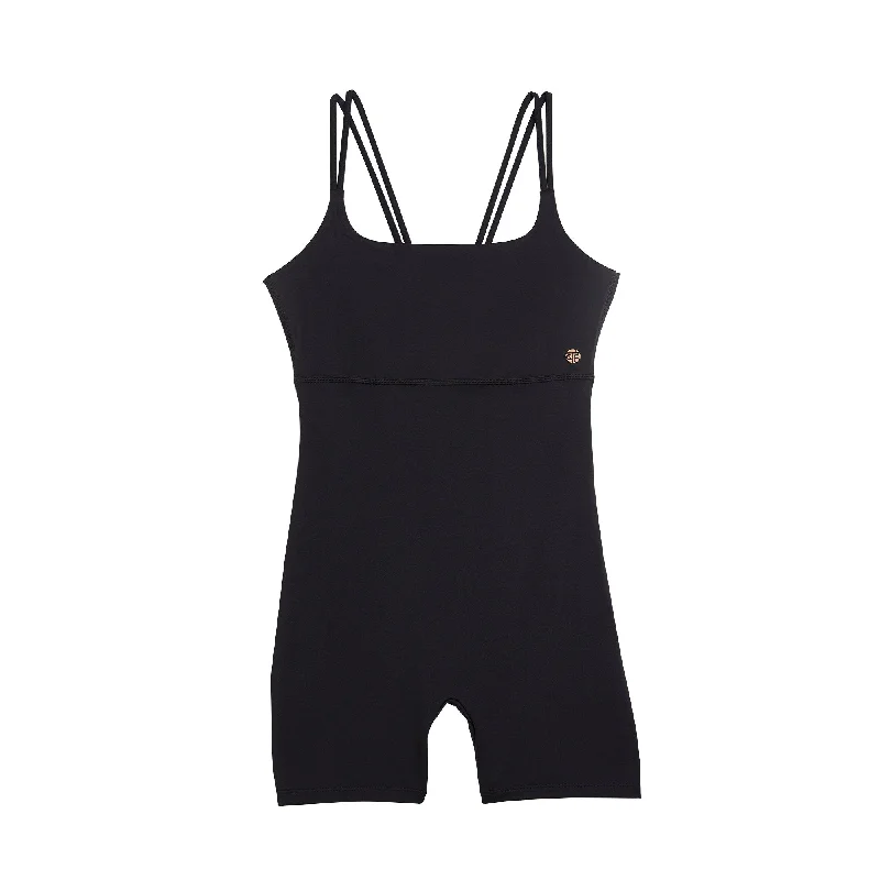 SUPERFLEXI SHORT ONESIE 5"" BLACK