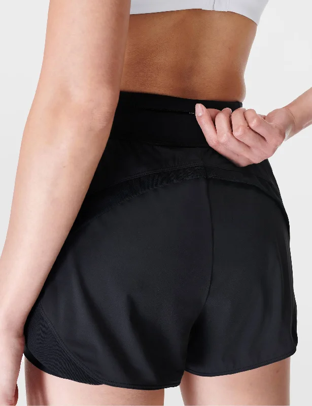 Tempo Run Shorts - Black