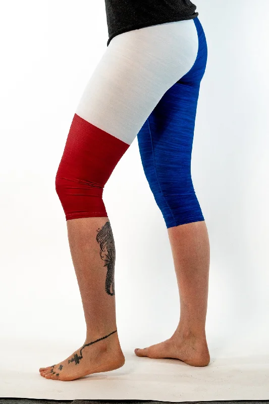 Texas Flag Capris  *FINAL SALE*