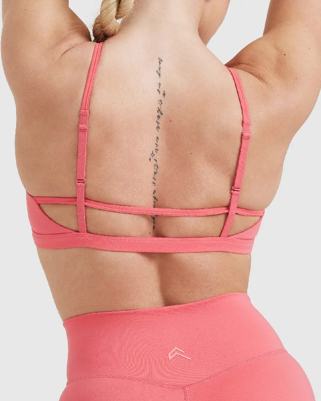 Timeless Strappy Bralette | Amplify Pink