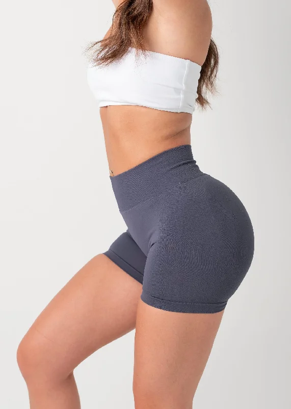 ULTIMATE SEAMLESS SCRUNCH SHORTS MINI - INK