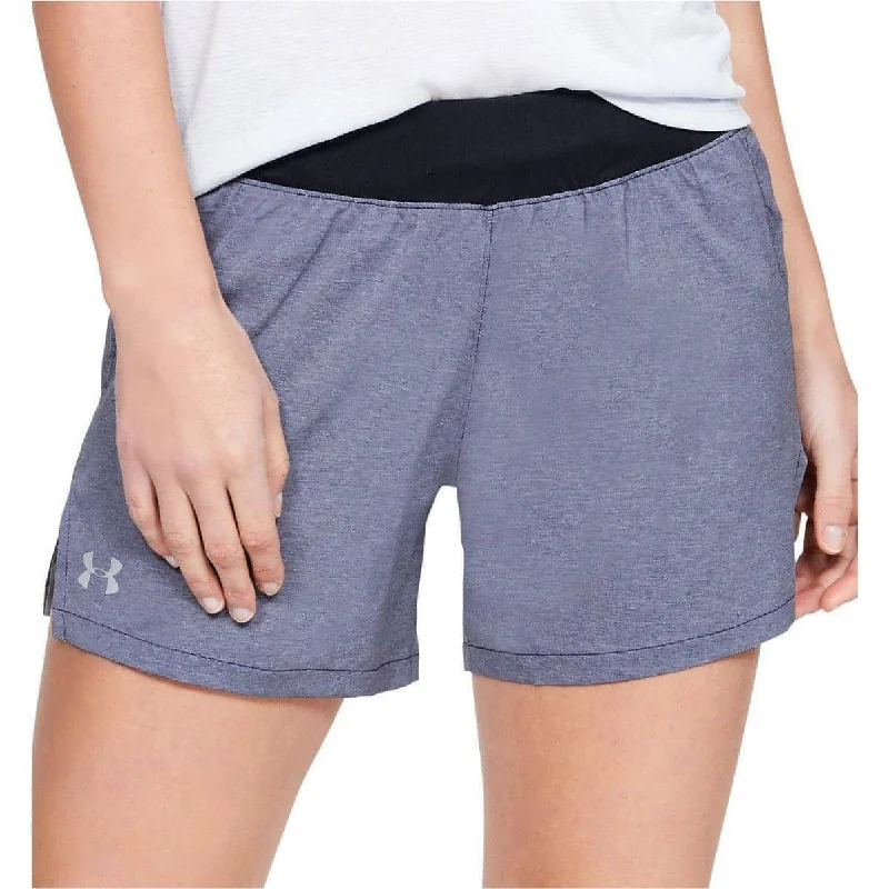 Under Armour Launch SW Go Long Womens Running Shorts - Black