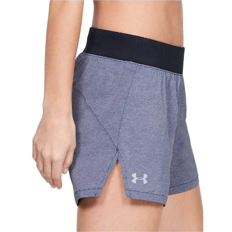 Under Armour Launch SW Go Long Womens Running Shorts - Black