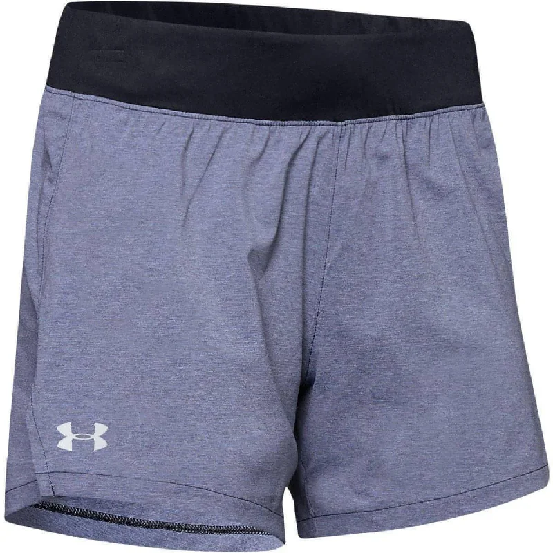 Under Armour Launch SW Go Long Womens Running Shorts - Black