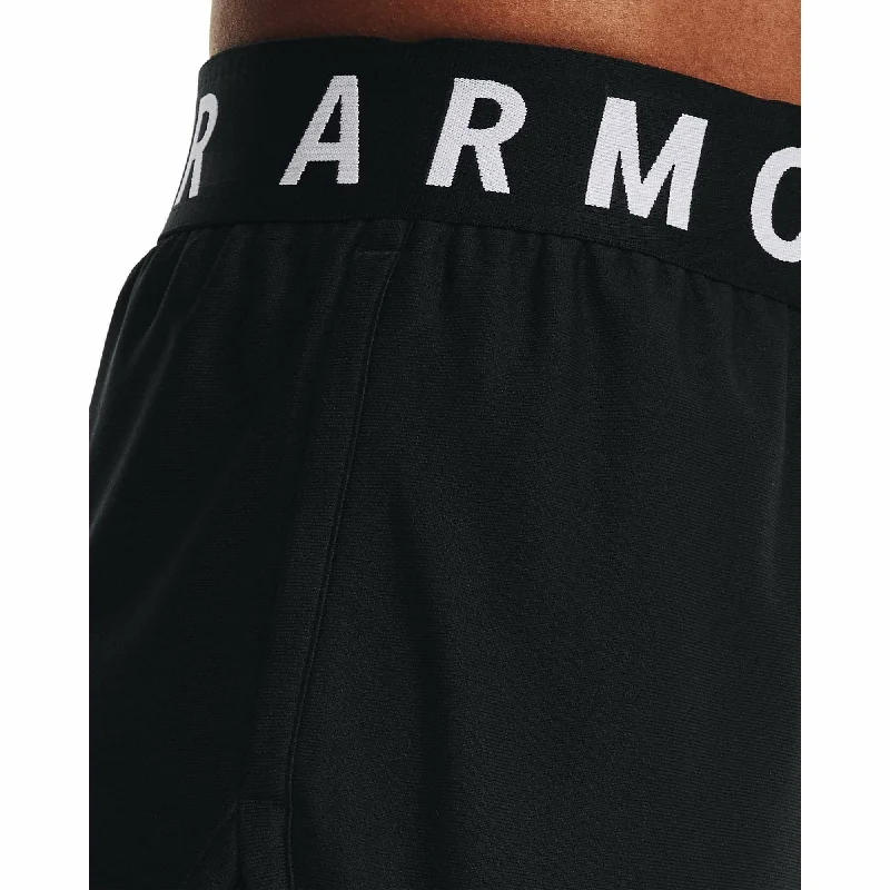 Under Armour Play Up 5 Inch Womens Running Shorts - Black