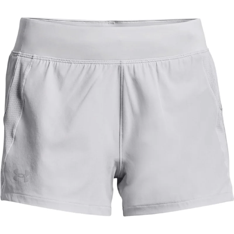 Under Armour Qualifier Speedpocket Womens Running Shorts - Grey