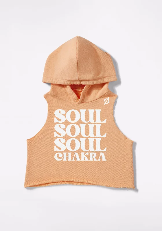 Peloton x Soul Chakra Sleeveless Cropped Hoodie