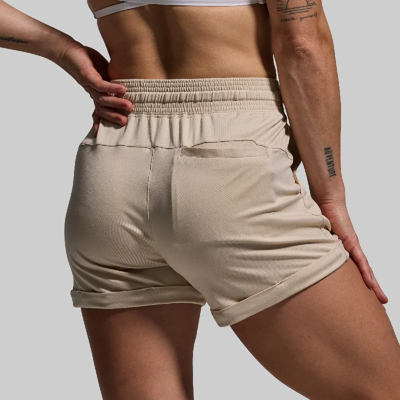 Women's Lounge Short (Oatmeal)