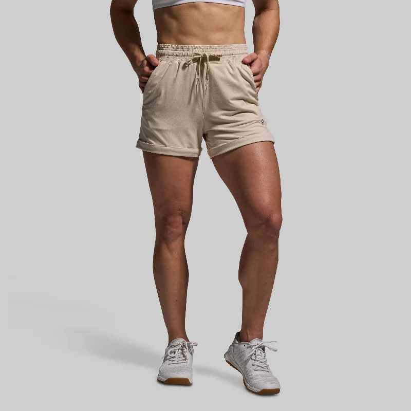 Women's Lounge Short (Oatmeal)