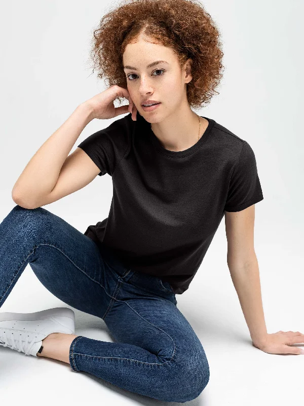 Women's Merino Crew Neck T-Shirt