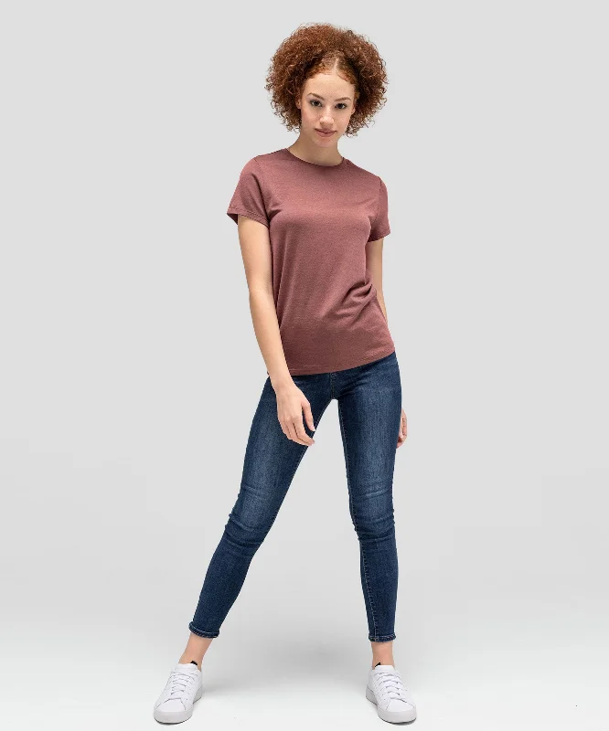 Women's Merino Crew Neck T-Shirt