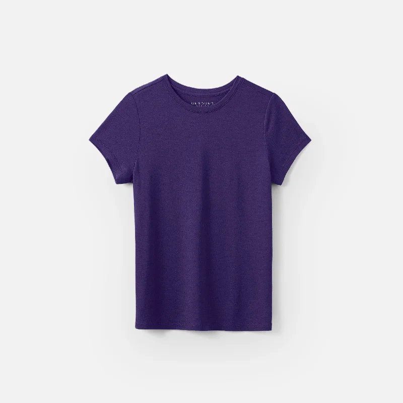 Women's Merino Crew Neck T-Shirt