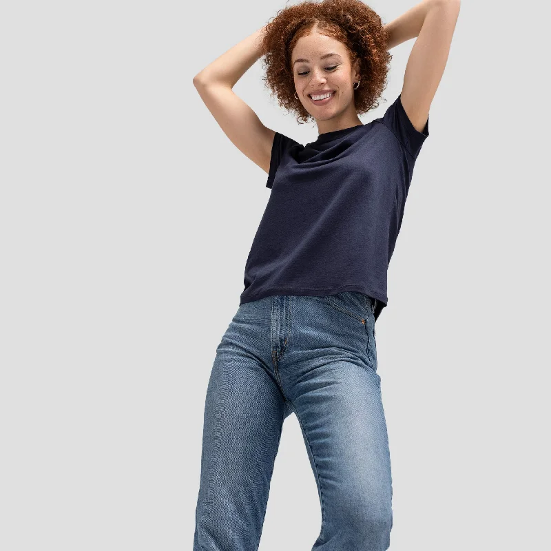 Women's Merino Crew Neck T-Shirt