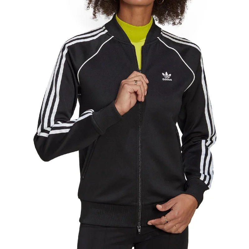 adidas Primeblue SST Womens Track Top - Black