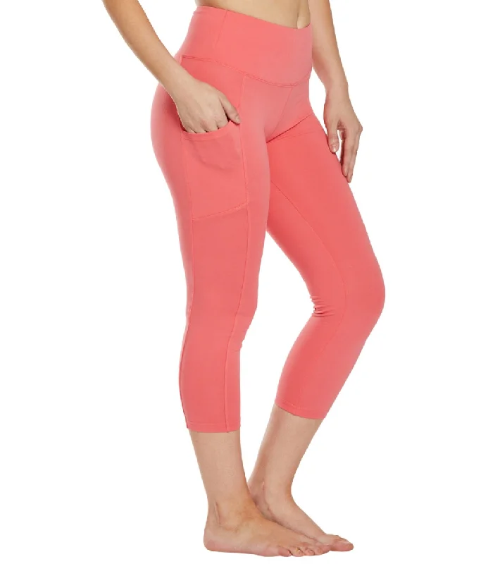 Balance Collection Eclipse Yoga Capris Rose Of Sharon