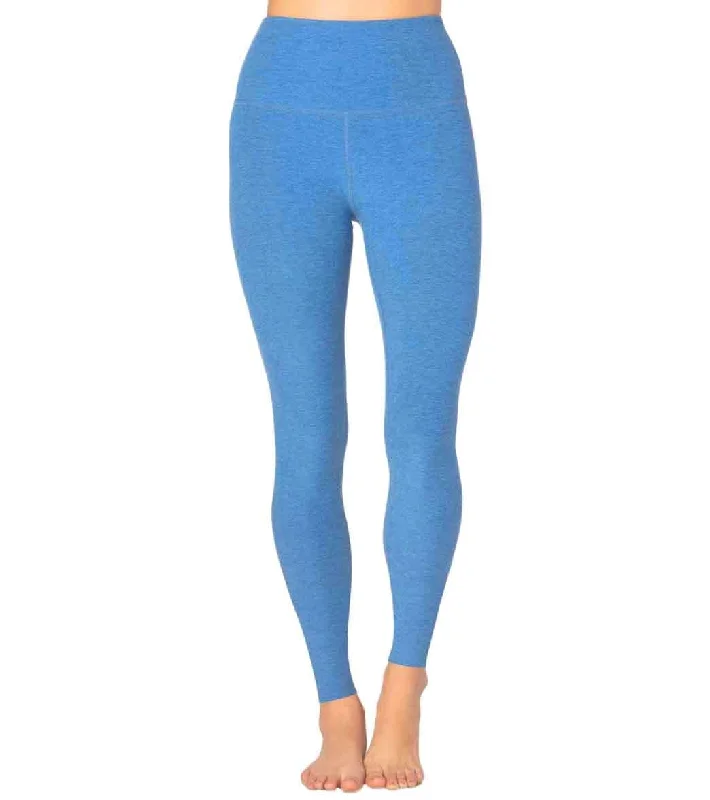 Beyond Yoga Spacedye High Waisted Long Yoga Leggings Victory Blue/Blue Suede