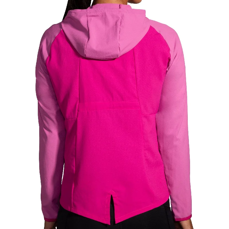 Brooks Canopy Womens Running Jacket - Pink