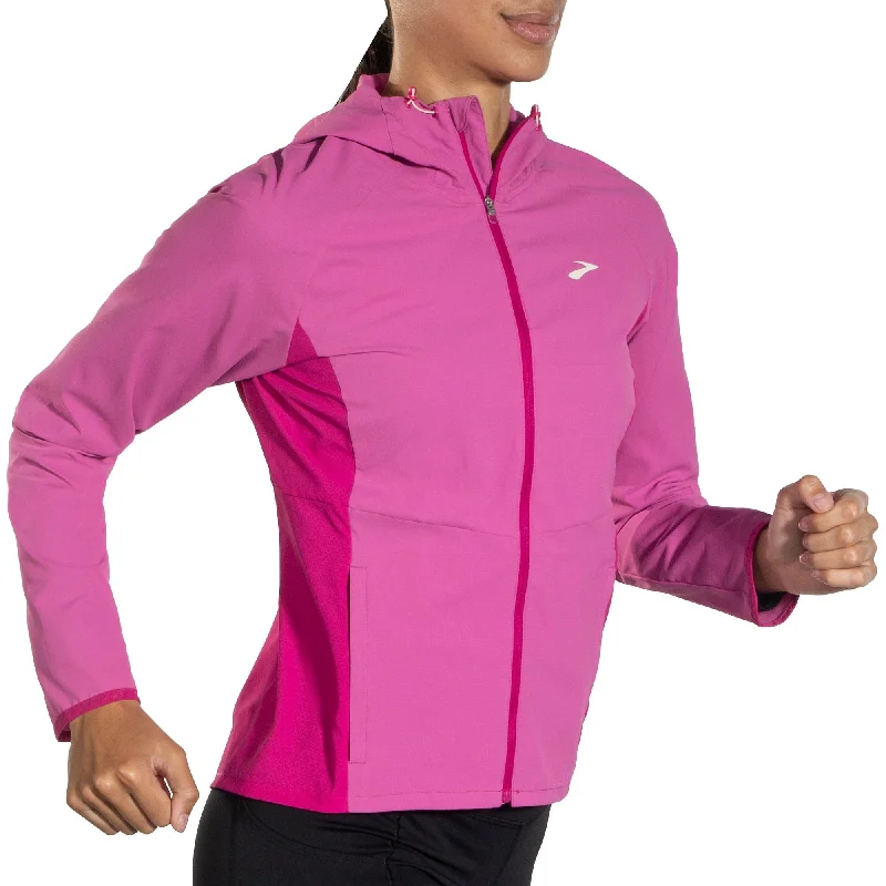 Brooks Canopy Womens Running Jacket - Pink