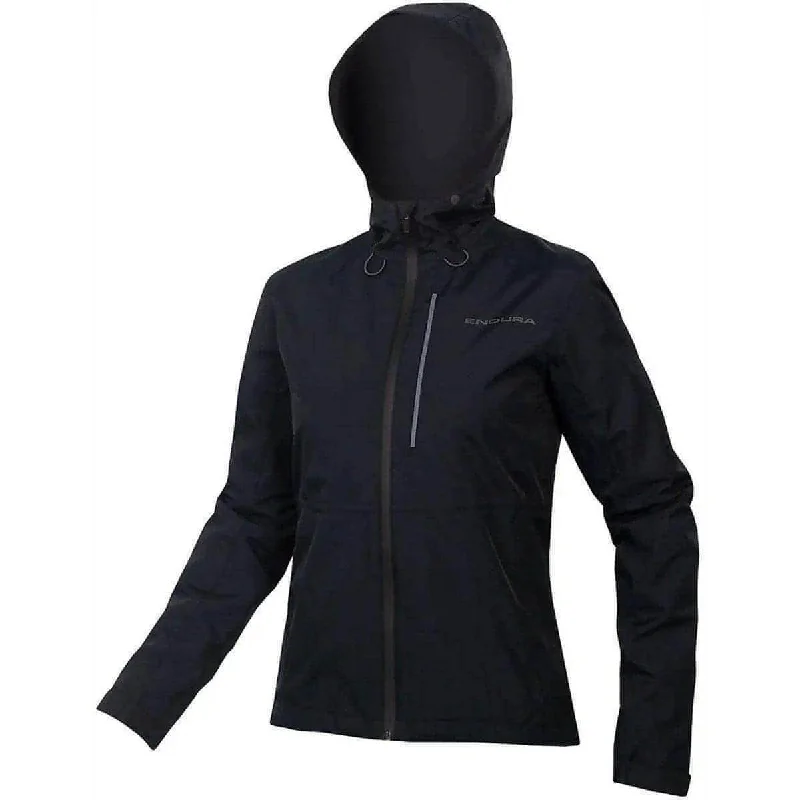 Endura Hummvee Waterproof Hooded Womens Cycling Jacket - Black