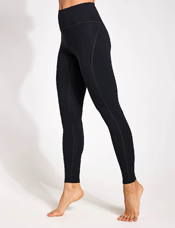 Compressive High Waisted Legging - Black