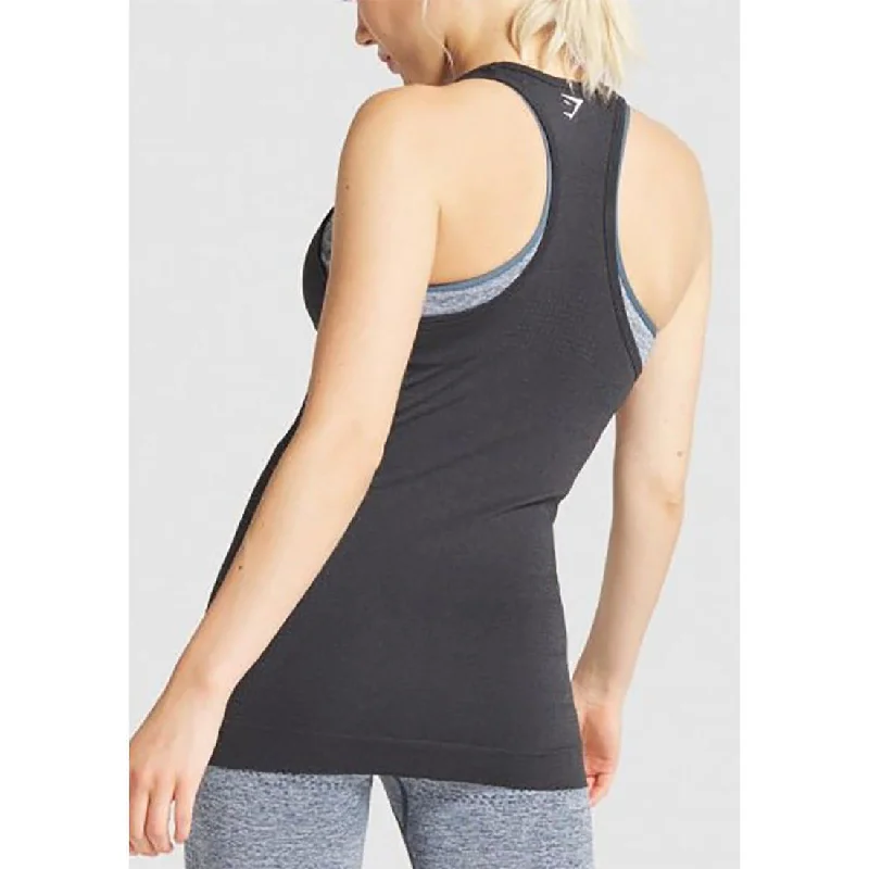 Gymshark Vital Seamless Womens Training Vest Tank Top - Black