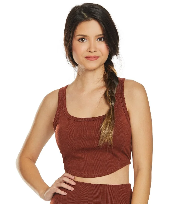 prAna Becksa Bralette Maple Heather