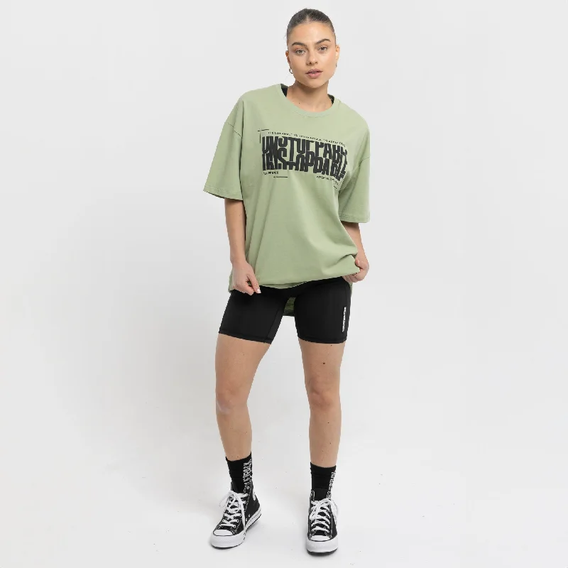 Unstoppable Women's Oversized T-Shirt Green