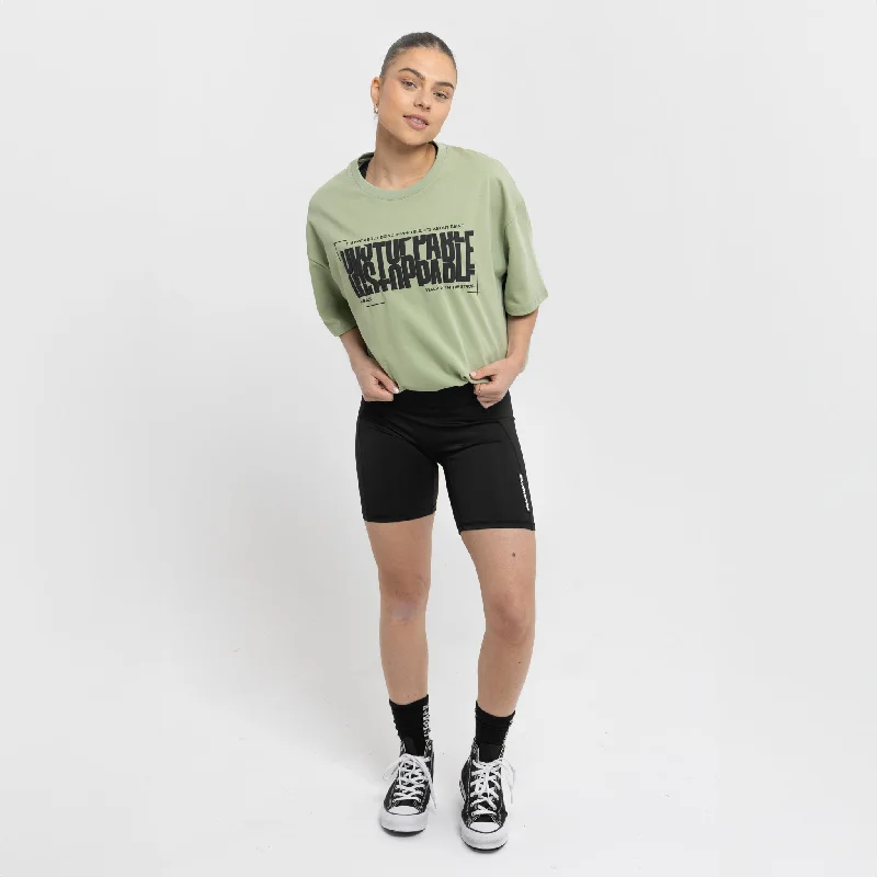 Unstoppable Women's Oversized T-Shirt Green