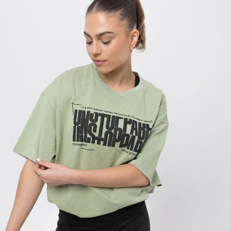 Unstoppable Women's Oversized T-Shirt Green